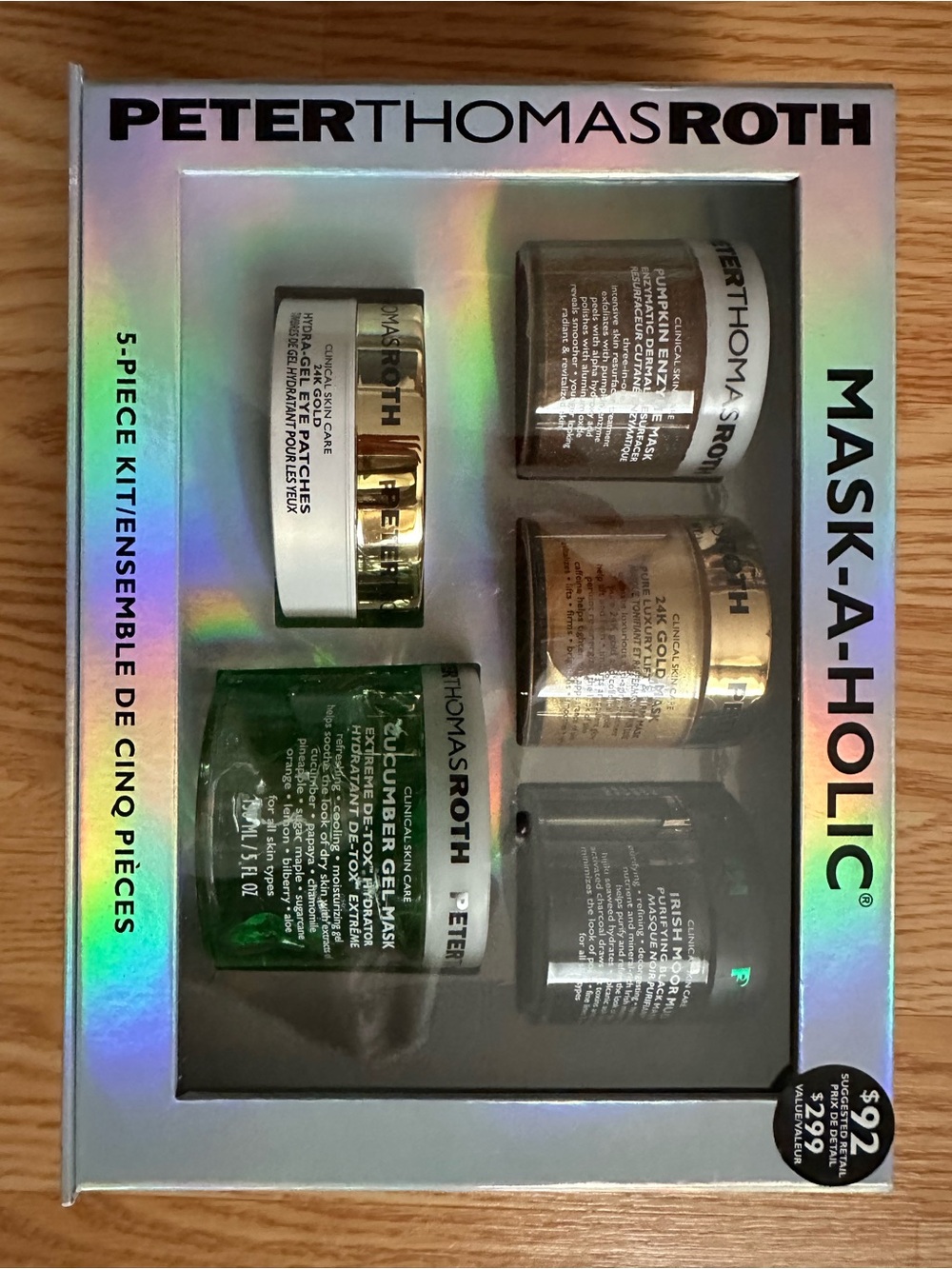 Peter Thomas Roth Multi-Colored 5-Piece Mask Set with Holographic Box